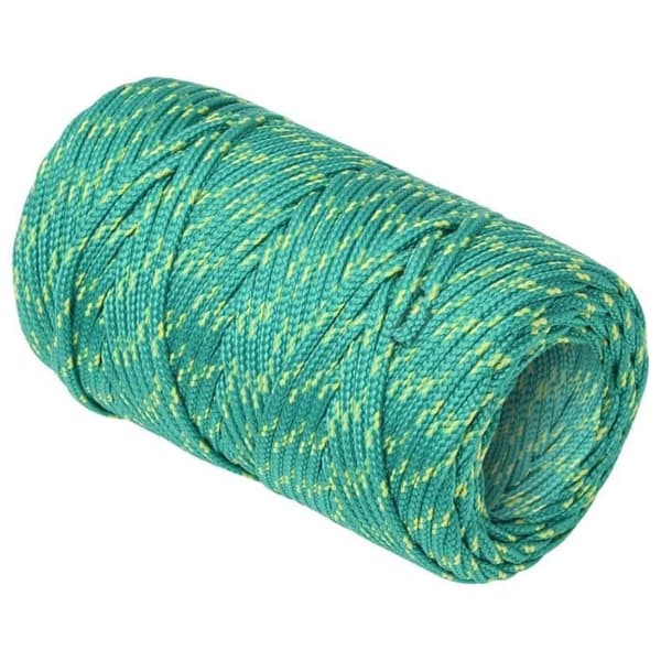 152688 vidaXL Båtrep Grön 2 mm 25 m Polypropen