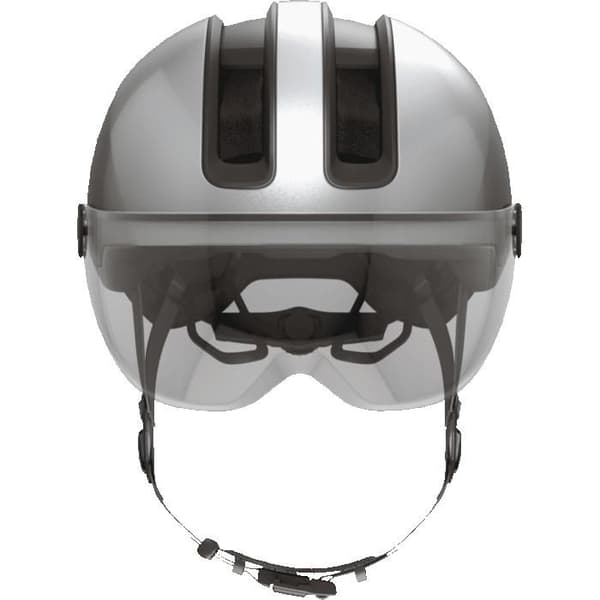 Stads cykelhjälm Abus - hud-y ace gleam silver