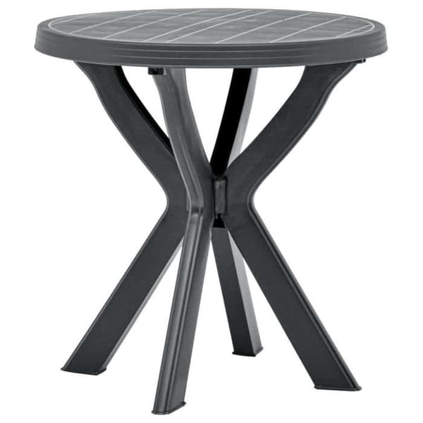 Bistrobord utomhus - Antracit - 70 x 70 cm