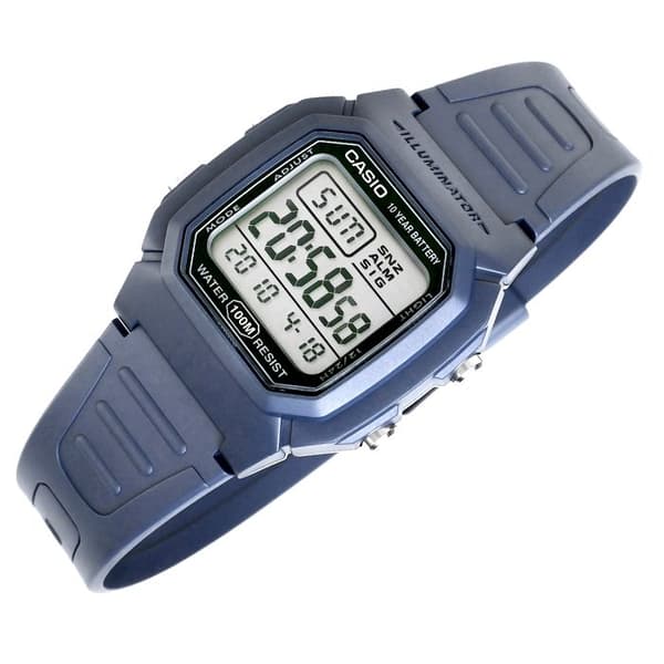 Herrklocka CASIO W-800H-2AVDF - Digital - Plast - Sport - Blå