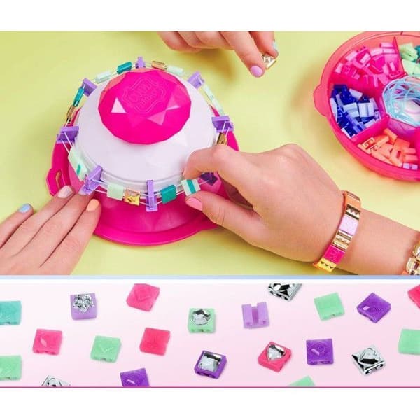 SPIN MASTER COOL MAKER - POP STYLE PACK STRASS OCH PAILLETTAR Pop Style Armbandmaskin