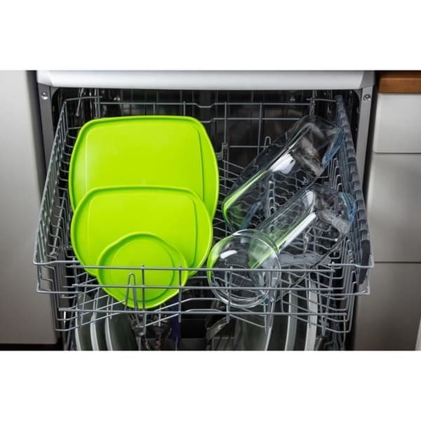 Rektangulär glasform - PYREX - COOK&STORE - 17x10 cm - Tålig mot termiska stötar - Lock ingår