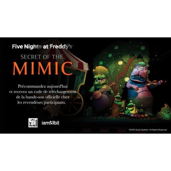 Five Nights at Freddy's Hemligheten om Mimic PS5