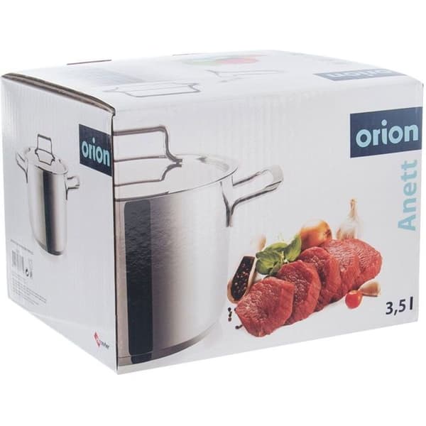 Gratängform - ORION - ANETT - Rostfritt stål - 3,5 l - Lock ingår