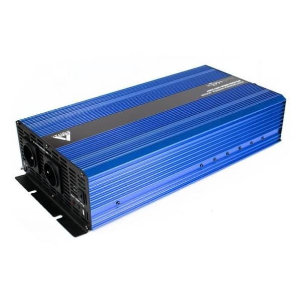 Spänningsomvandlare - AZO - IPS-6000S - 6000W - Sinus - Universal - Överhettningsskydd