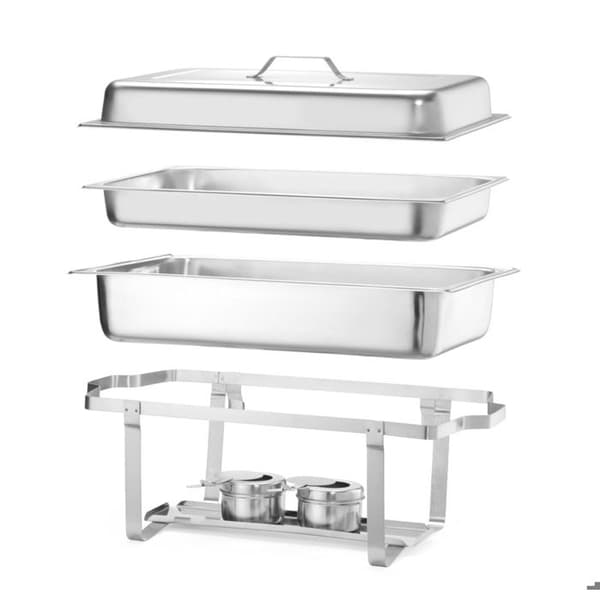 Chafing dish - set om 4, GN 1/1, 575x352x(H)296mm - Hendi