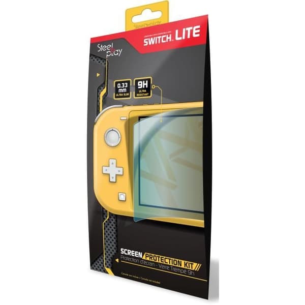 SteelPlay 9H härdat glas för Switch Lite