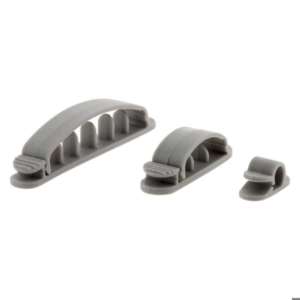 10-pack fästen och kabelhållare (klistermärken) - Zenitech