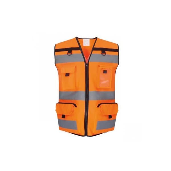 Yoko Rip Stop säkerhetsväst - hivisorange - 3XL