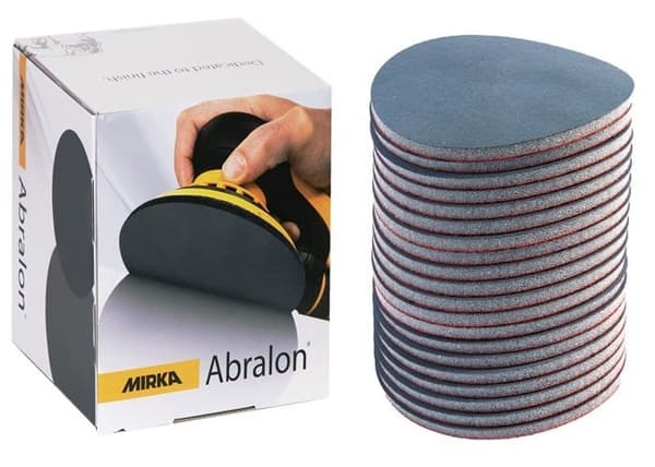 Slippapper - MIRKA - 8A24102092N - Abralon - Flexibel - Dammskyddad