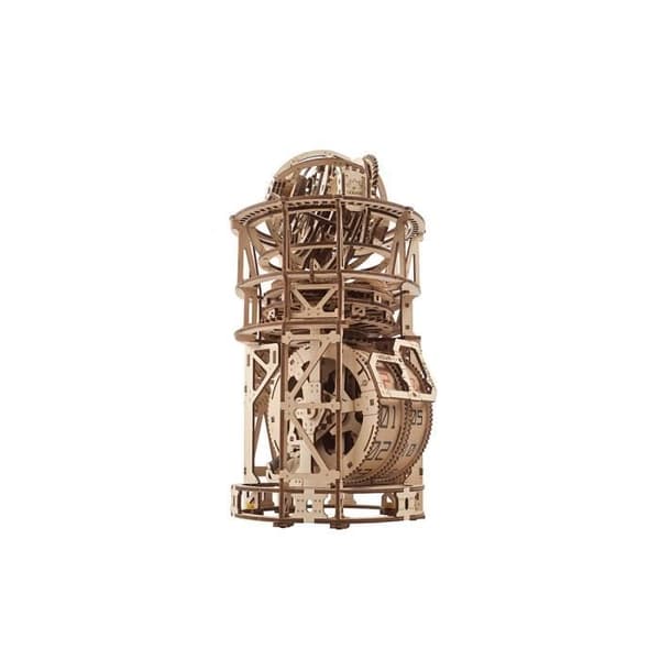 Maquette Klocka - UGEARS - Sky Watcher - 3D Trä Pussel - 338 Delar - Från 15 år