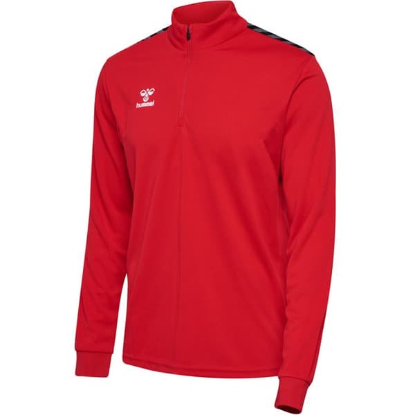 Hummel Authentic halvdraget träningsjacka - röd