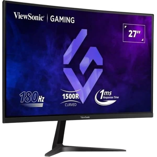 E-sportdataskärm Inkurvad - VIEWSONIC - 27" - QHD - 180Hz - VA-panel - 1ms - VS18401