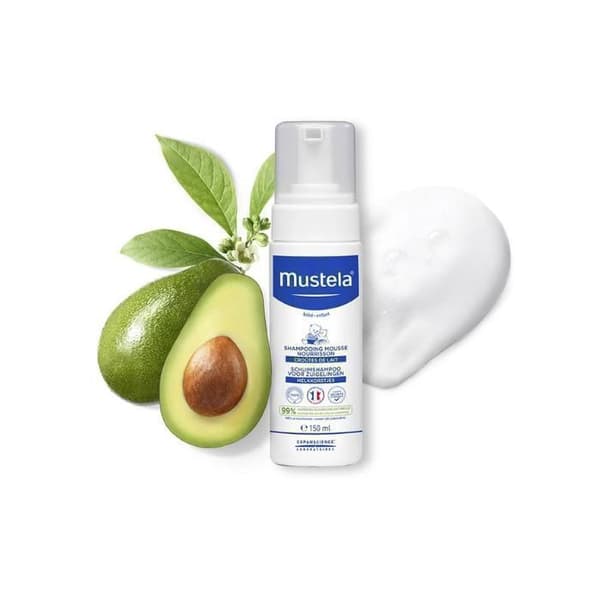 Mustela Schampo Mousse för Spädbarn - 150 ml