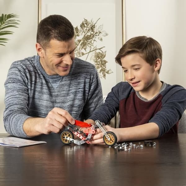 MECCANO - Bil och motorcykel - 5 modeller