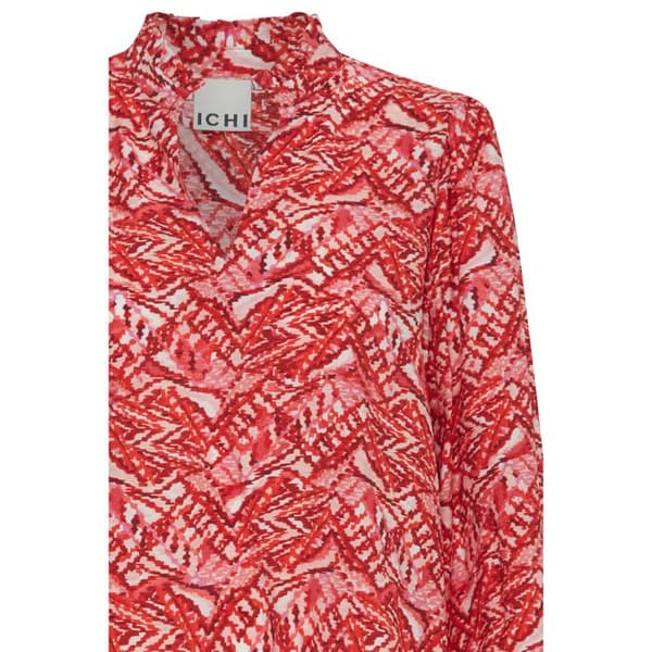 Blus med långa ärmar dam Ichi Fazora