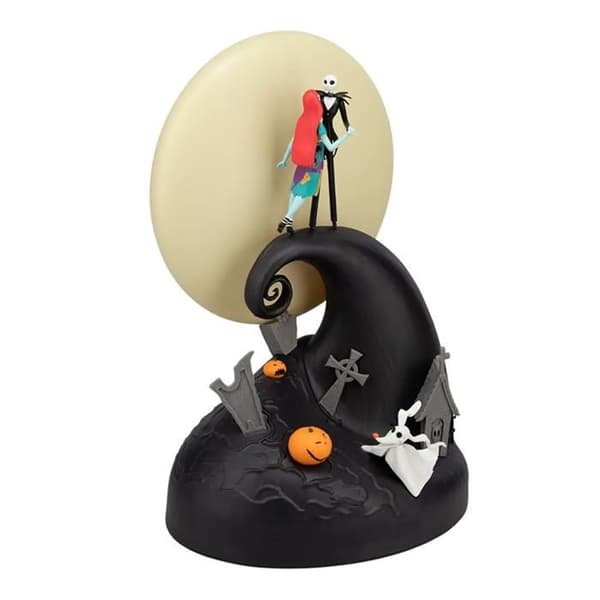 Ljusdiorama barn Paladone Nightmare Before Christmas - svart