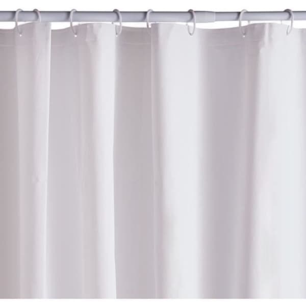 Fronthängare våtväxt - Vit - PEVA - 180 x 200 cm - 12 krokar - UTILITY - TODAY