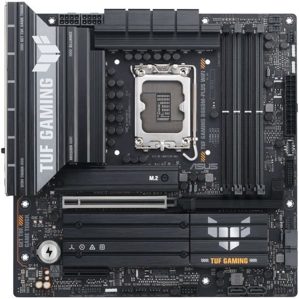 Moderkort - ASUS - TUF GAMING B860M-PLUS WIFI - Intel B860 LGA 1851 (Socket V1) micro ATX