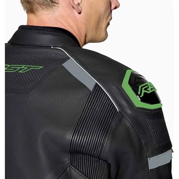 Motorcykeljacka i läder RST S1 D3O