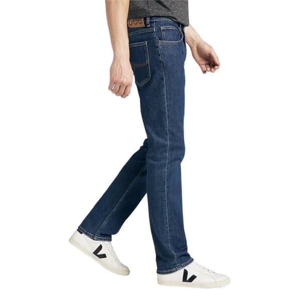 Jeans herr - Lee Jeans - Brooklyn Classic - Rakt snitt - Blå - 90% bomull