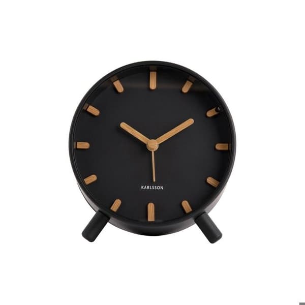 Väckarklocka - KARLSSON - Grace - Metall - Analog - Chic - Vit