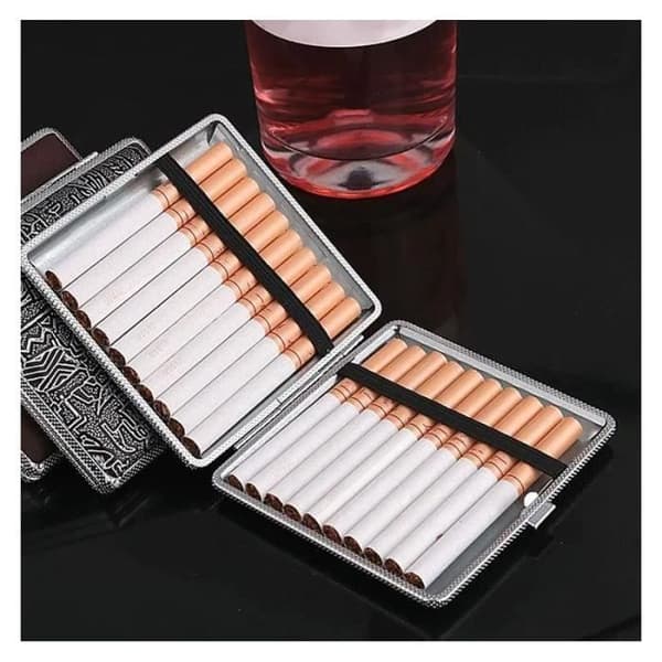 Svart Cigaretteetui Lady Lunette