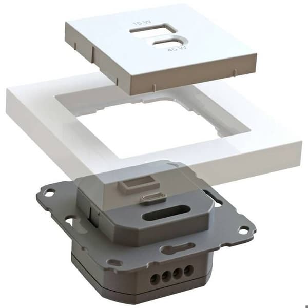 Ehmann 6460x0100 USB-laddningsuttag vit