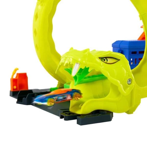 Hot Wheels - Looping Orm-set med gjuten metallbil - Hot Wheels - JBM63