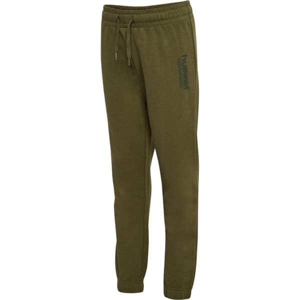 Hummel Base Regular barn joggingsbyxor - grön