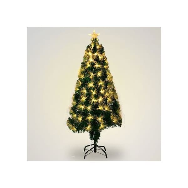 Julgran med LED-belysning 120 cm