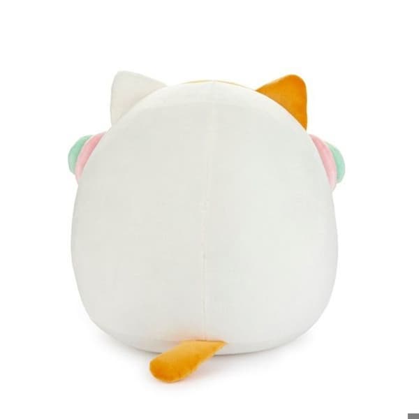Balvi Fluffy Kawaii Melody kudde i vit polyester 32x25x22 cm