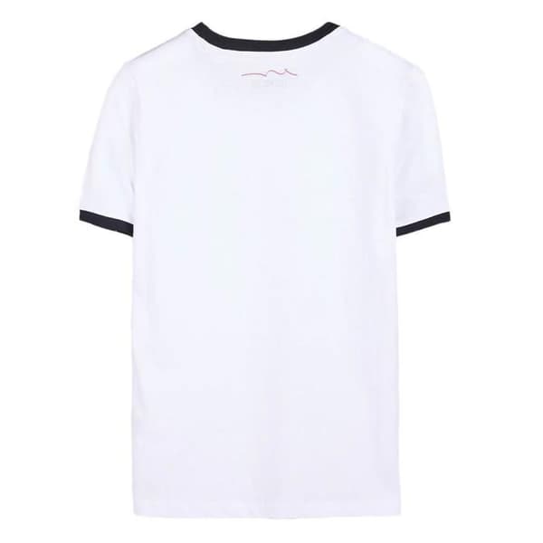 T-shirt Vit Herr Teddy Smith Ticlass