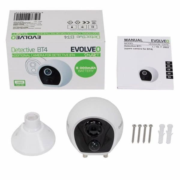 EVOLVEO Detective BT4 SMART - extra kamera