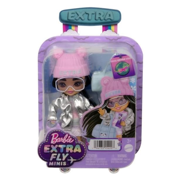 BARBIE MINI EXTRA SNÖ - BARBIE - HPB20 - BARBIE MODEDOCKA
