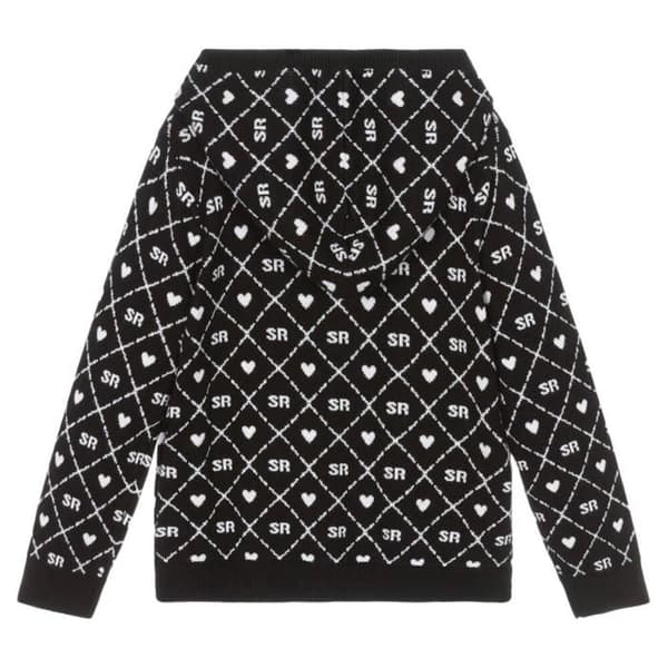 Sweat Zippé Svart/Vit Flicka Sonia Rykiel A15032
