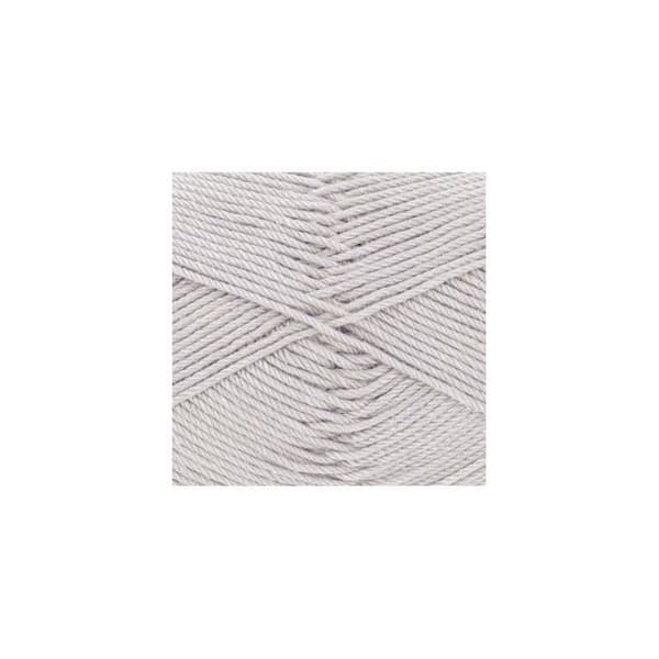 Garnnystan - Musgrå - 150 - 100% bomull - 3/4 mm - Gründl - Cotton Quick Uni