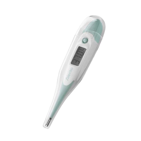 Digital termometer med flexibel spets, minne och feberlarm Alecto Grön
