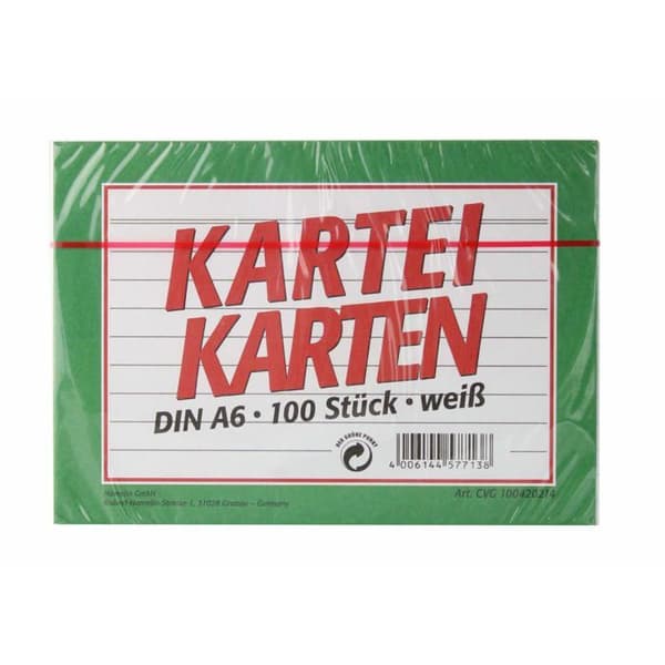 Fischer A6 - LANDRE - Vit - Förpackning om 100 - Rivöppning
