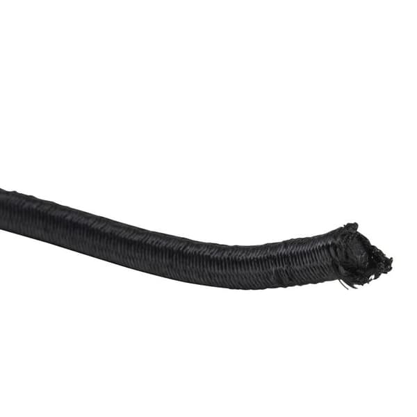 Svart elastisk spännband WERKA PRO rulle 8mm x 50m