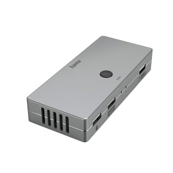 KVM-switch, 4 portar, 3 USB-A, 1 HDMI™, med kabel