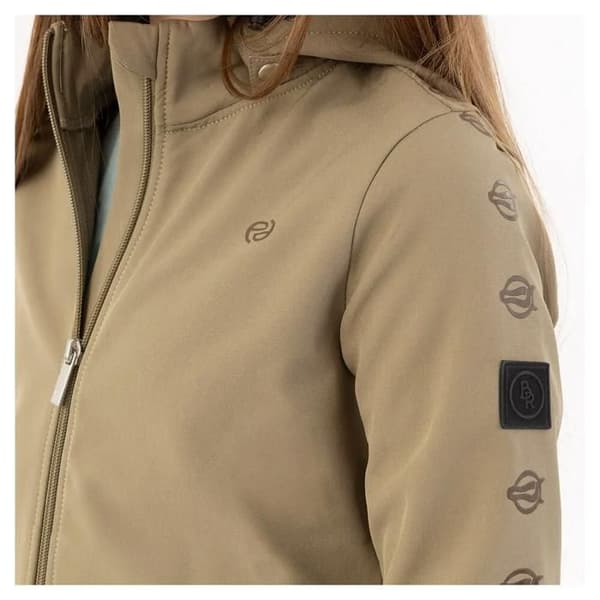 Flickjacka ridning full zip BR Equitation Eevolv Softshell Kayla