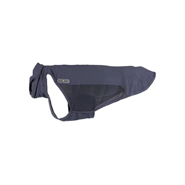 Insektsavvisande jacka för hund - TRIXIE - Insect Shield - Polyester - Grå - Storlek M - Långvarigt skydd