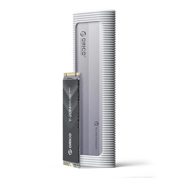 Diskburk - ORICO - AXM2F-V1 - USB-C 5 Gbit/s - Kompatibel med Windows/Mac/Linux - M.2 NGFF