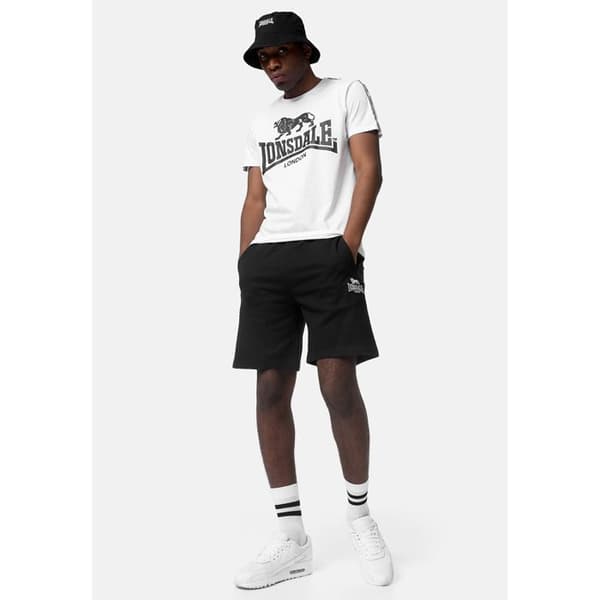 T-shirt Lonsdale Sheviock - vit