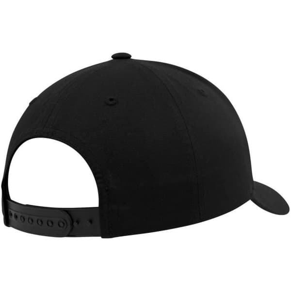 Snapback-keps med böjd skärm - FLEXFIT - Svart - One size - 60% bomull - 40% polyester