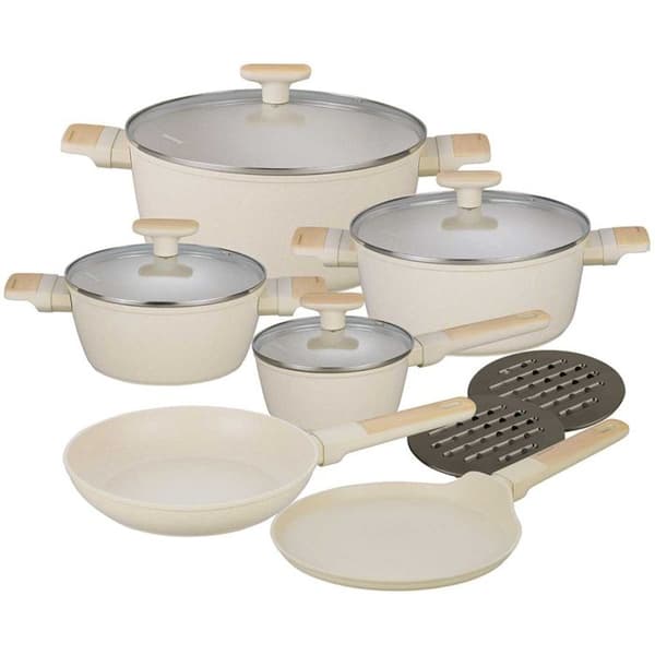 SET 12 DELAR MARMORGRYTOR KLAUSBERG KB-7833