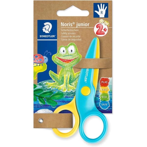 Sax - STAEDTLER - Noris junior - Rund - Vit - 100 mm - Barn