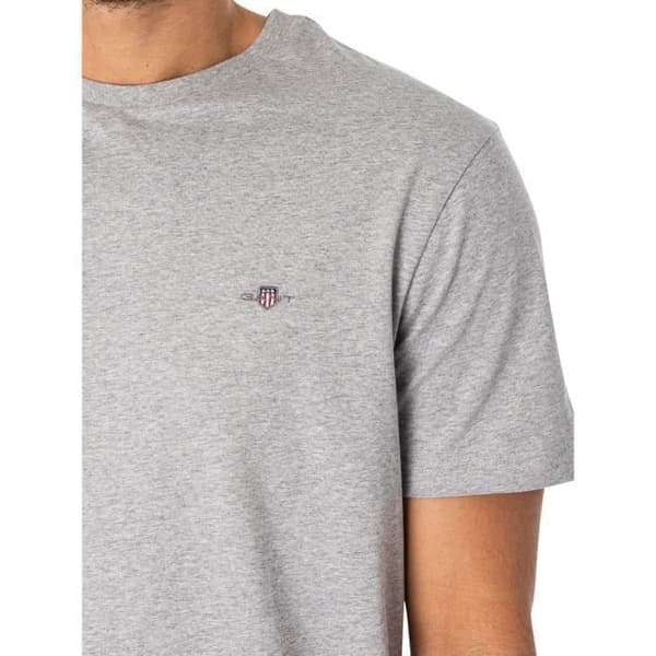 T-shirt Regular Med Shield - GANT