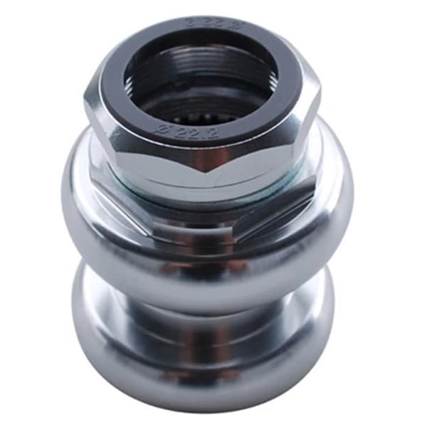 Styrhuvud - NEWTON - 1" - Aluminium - Silver - Kullager